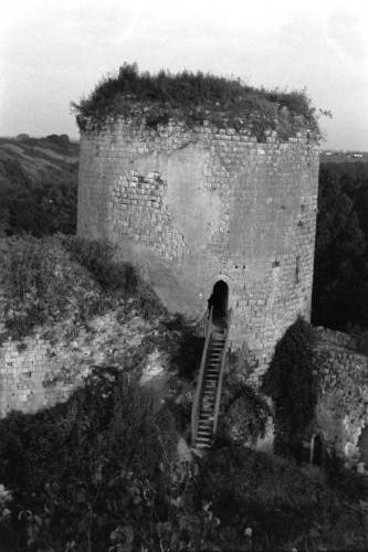 Grosse Tour, et l'escalier mis en place en 1973